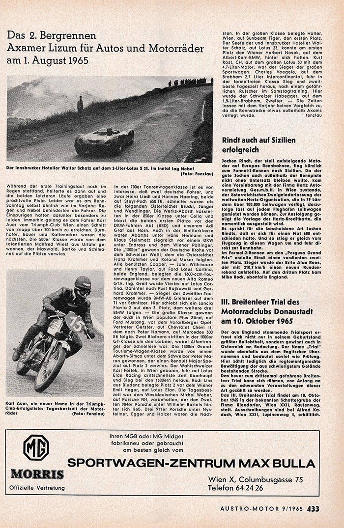 1965 AM 9 Bergrennen Axamer Lizum Auer Ergebn 700px