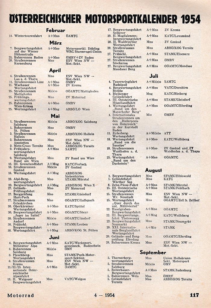 1954 Motorsportkalender1